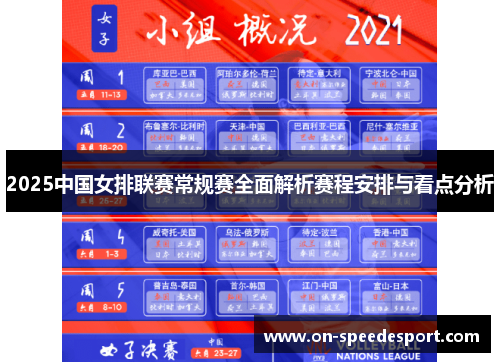 2025中国女排联赛常规赛全面解析赛程安排与看点分析